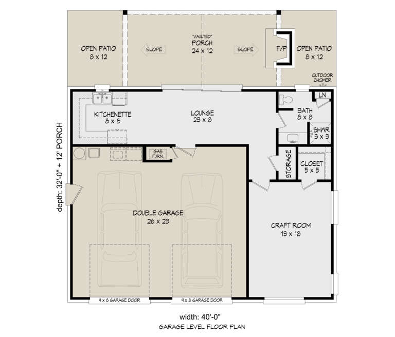 House Plan House Plan #35546 Drawing 1