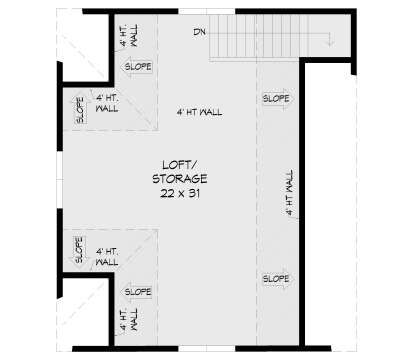 Loft for House Plan #940-01433