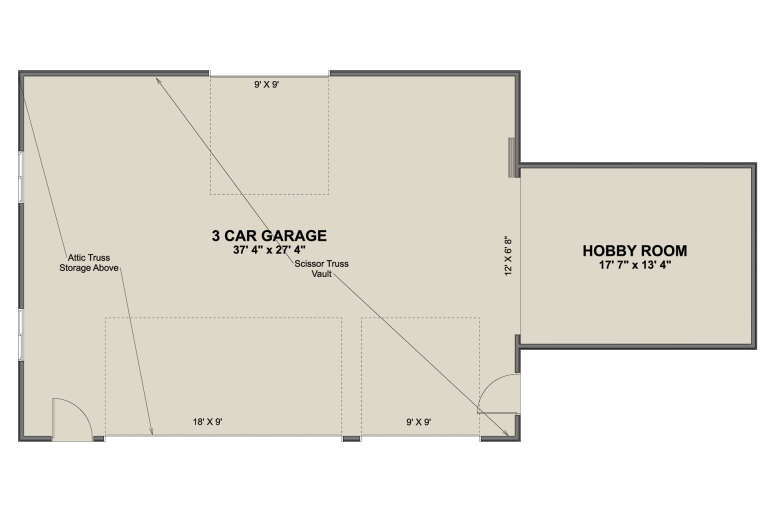 House Plan House Plan #35557 Drawing 1