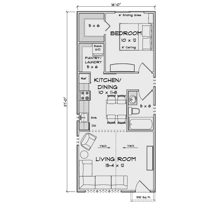 House Plan House Plan #35559 Drawing 1