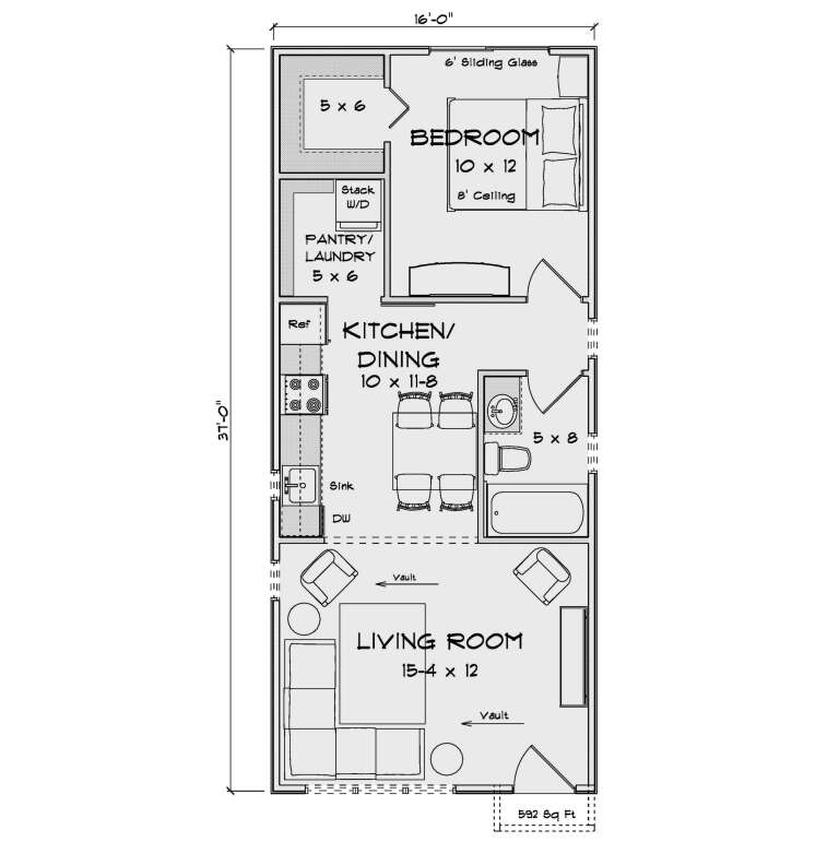 House Plan House Plan #35560 Drawing 1