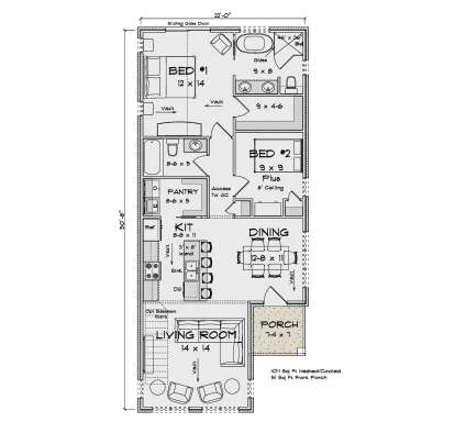 Main Floor  for House Plan #4848-00606