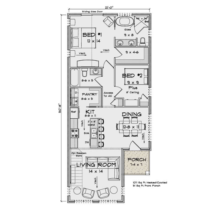 House Plan House Plan #35565 Drawing 1