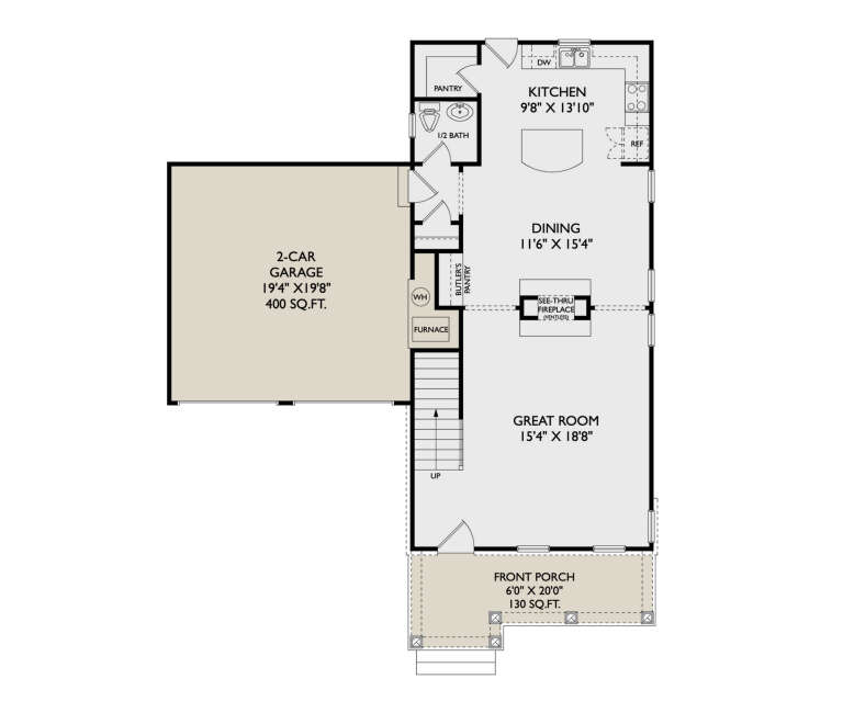 House Plan House Plan #35571 Drawing 1