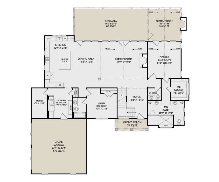 House Plan House Plan #35572 Drawing 1