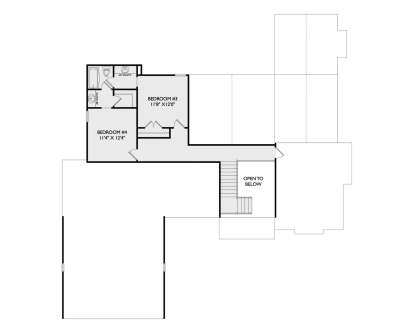 Second Floor for House Plan #957-00161