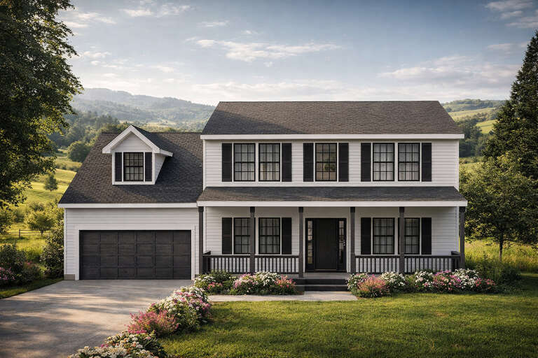 House Plan House Plan #35575 Front Elevation