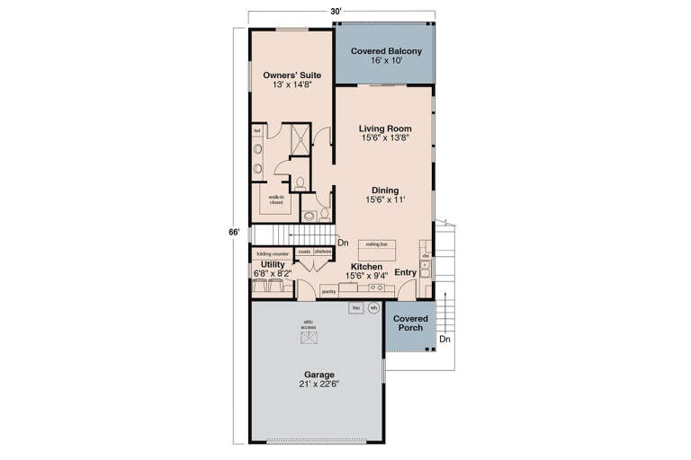 House Plan House Plan #35576 Drawing 1