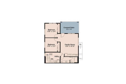 Basement for House Plan #035-01225