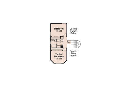 Second Floor for House Plan #035-01227