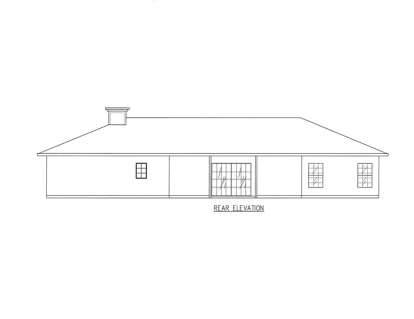 Early American House Plan #286-00043 Elevation Photo