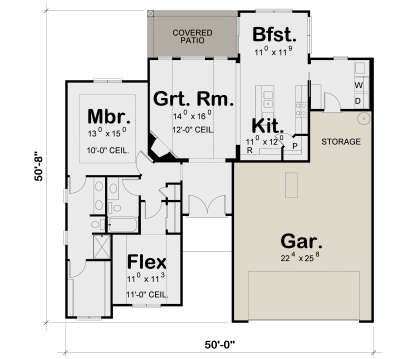 Main Floor  for House Plan #402-01890