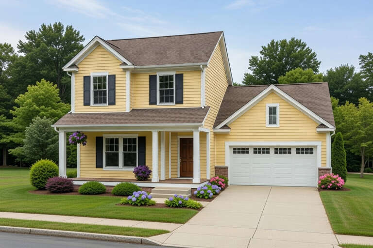 House Plan House Plan #35583 Angled Front Elevation