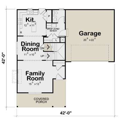 Main Floor  for House Plan #402-01891