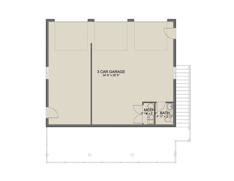 House Plan House Plan #35588 Drawing 1