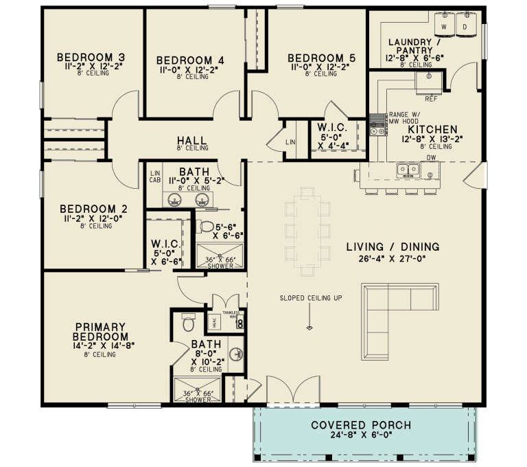 House Plan House Plan #35593 Drawing 1
