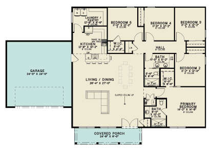 Main Floor  for House Plan #8318-00480