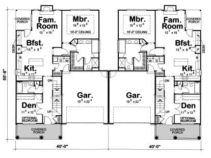 Main Floor for House Plan #402-01896