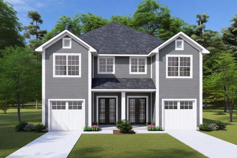 House Plan House Plan #35600 Front Elevation