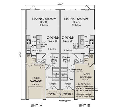 Main Floor for House Plan #402-01899