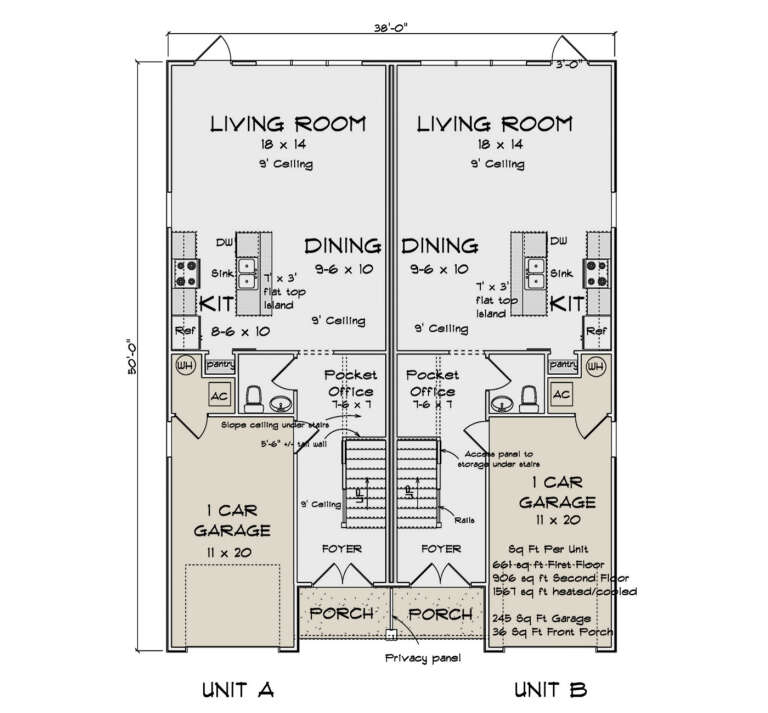 House Plan House Plan #35600 Drawing 1