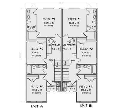 Second Floor for House Plan #402-01899