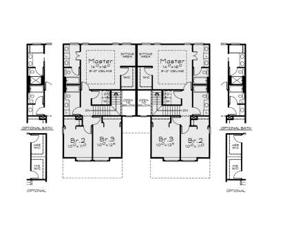 Second Floor for House Plan #402-01900
