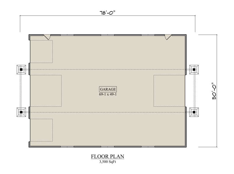 House Plan House Plan #35604 Drawing 1