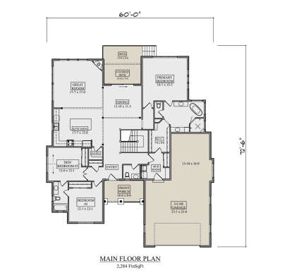 Main Floor  for House Plan #5631-00333