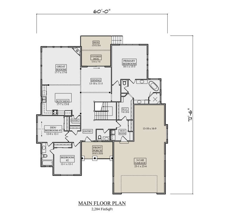 House Plan House Plan #35607 Drawing 1