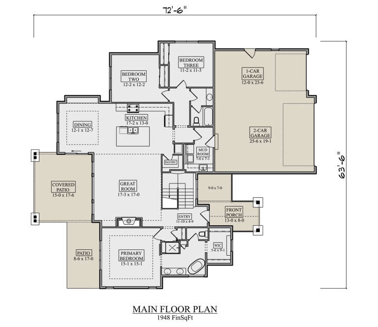 House Plan House Plan #35610 Drawing 1
