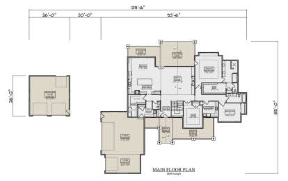 Main Floor  for House Plan #5631-00338
