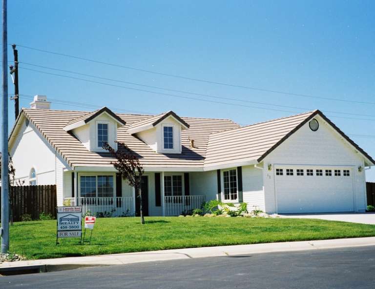 Ranch House Plan #286-00046 Elevation Photo
