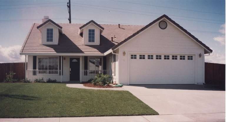 Ranch House Plan #286-00046 Elevation Photo