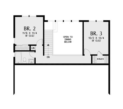 Second Floor for House Plan #2559-01112