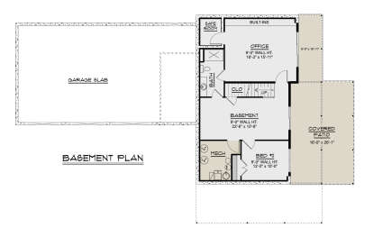 Basement for House Plan #5032-00431