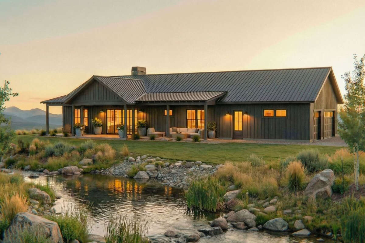 Modern Farmhouse Plan - 2,088 Square Feet, 3-4 Bedrooms, 2 Bathrooms ...