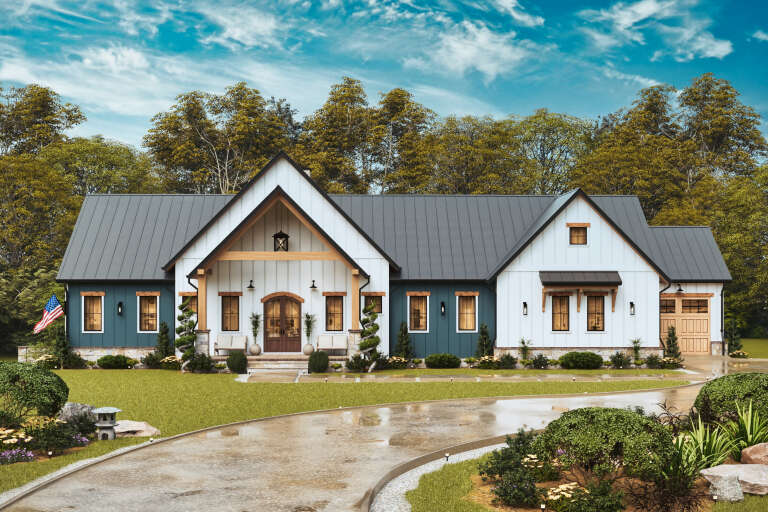 House Plan House Plan #35638 Front Elevation