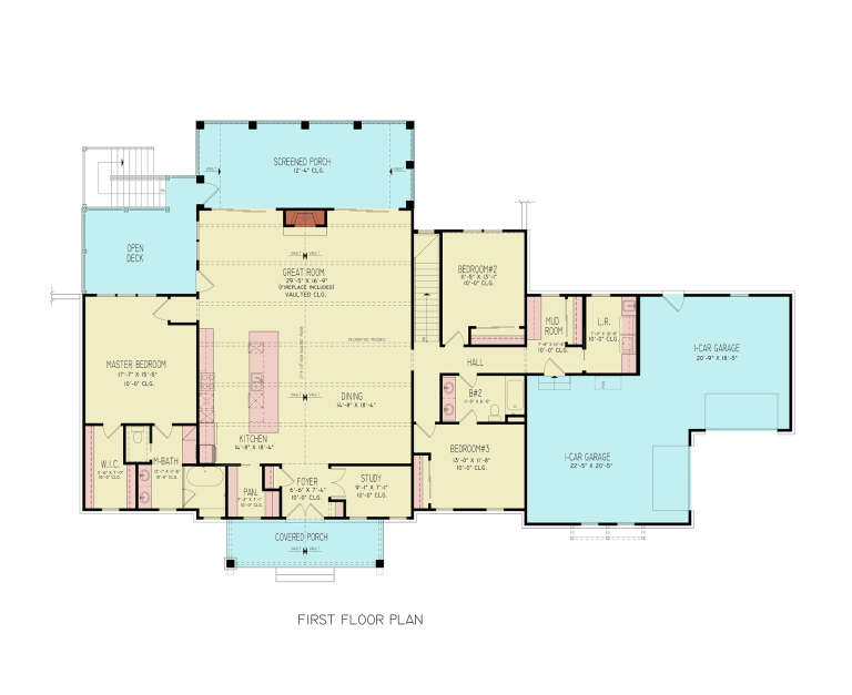 House Plan House Plan #35638 Drawing 1