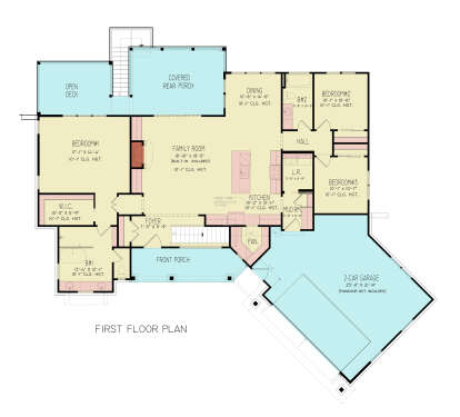 Main Floor for House Plan #699-00507