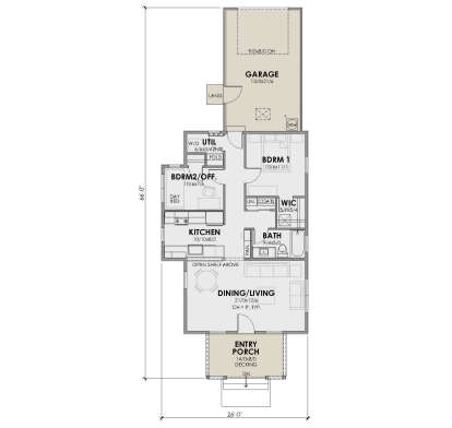 Main Floor for House Plan #7011-00019