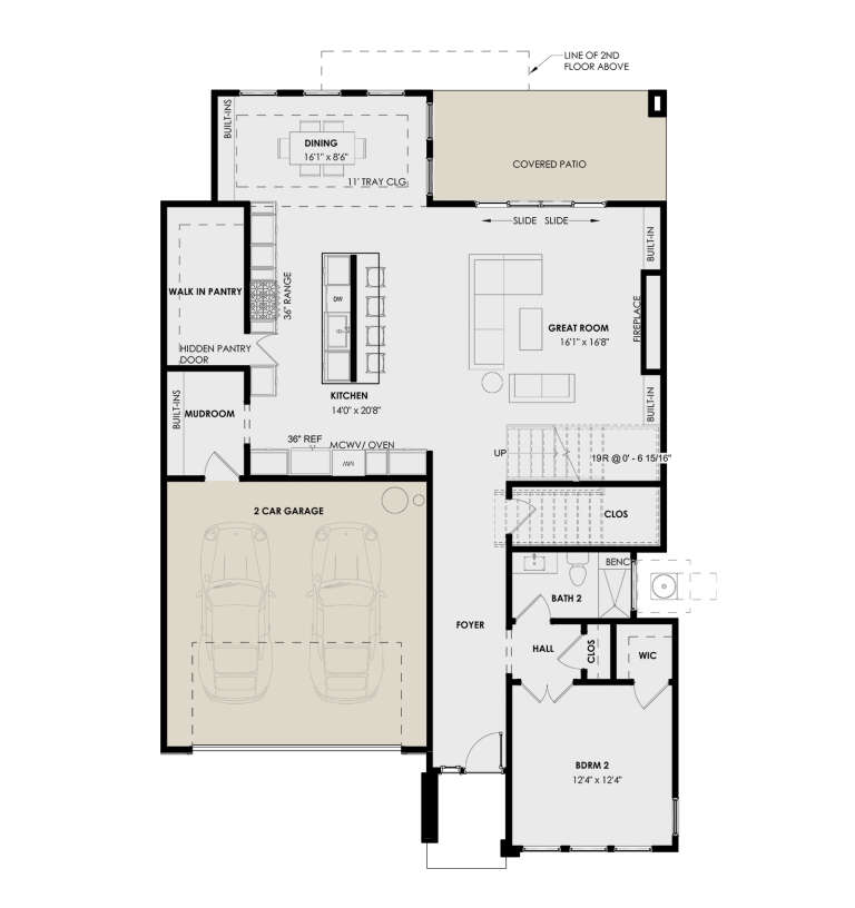 House Plan House Plan #35642 Drawing 1