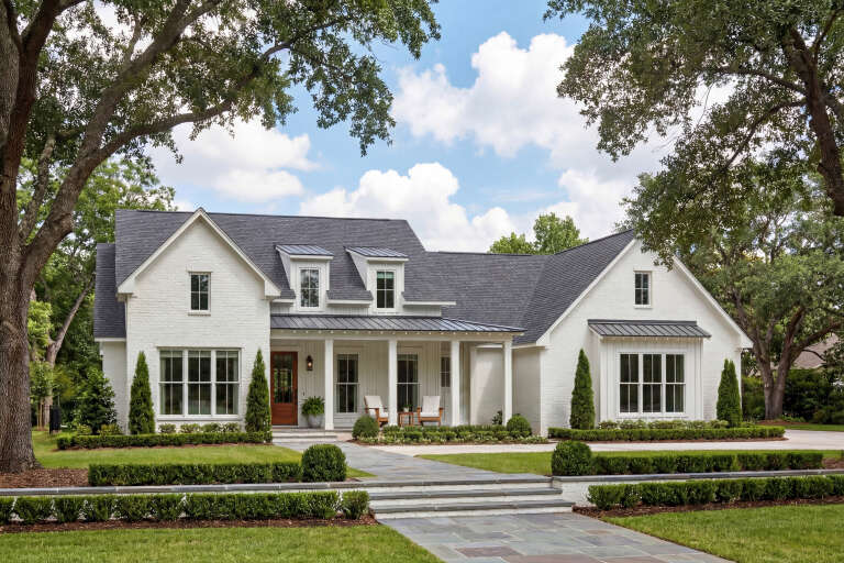 House Plan House Plan #35643 Angled Front Elevation