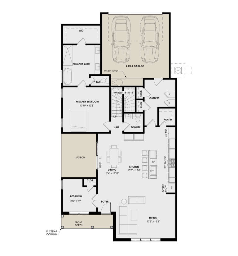 House Plan House Plan #35648 Drawing 1