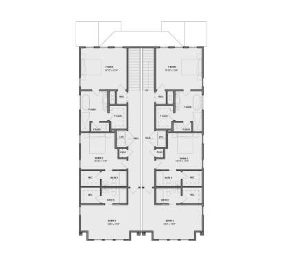 Second Floor for House Plan #9185-00041