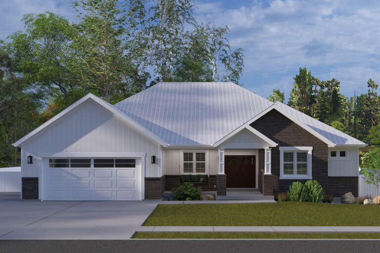House Plan House Plan #35655 Front Elevation