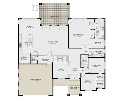 Main Floor  for House Plan #2802-00548