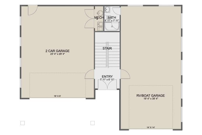 House Plan House Plan #35656 Drawing 1