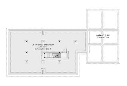 Basement  for House Plan #3125-00040