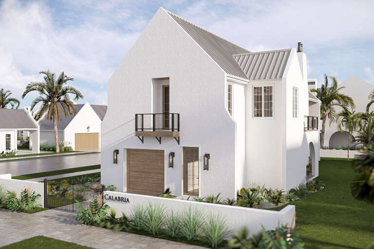 House Plan House Plan #35665 Angled Front Elevation